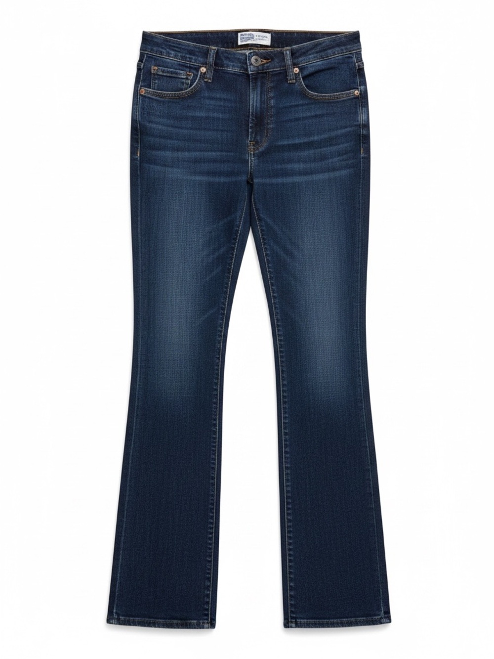 Levi Strauss Women’s Bootcut Jeans Size 12 Long Dark Wash Stretch Denim